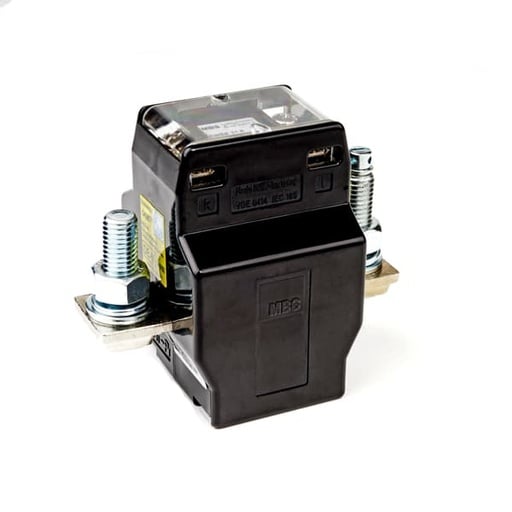 Transformador de corriente 80/5A 10VA clase 0,2s marca MBS (Alemania)