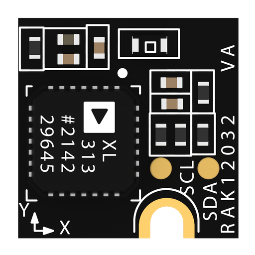 3-Axis Accelerometer Analog Devices ADXL313 RAK12032
