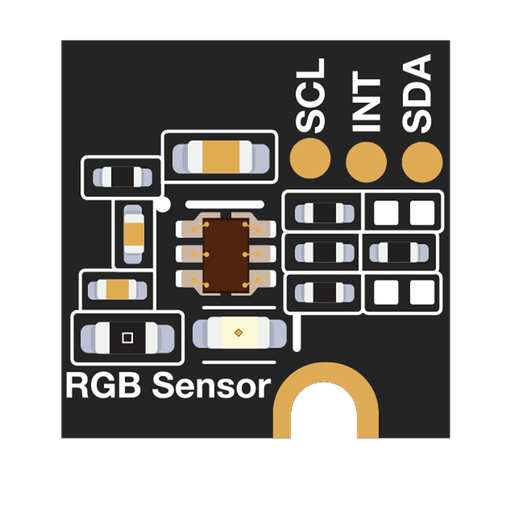 RGB Light Sensor AMS TCS37725FN RAK12021