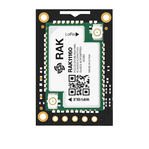 STM32WLE5 para LoRaWAN + Espressif ESP32-C2 BLE y WiFi RAK11162