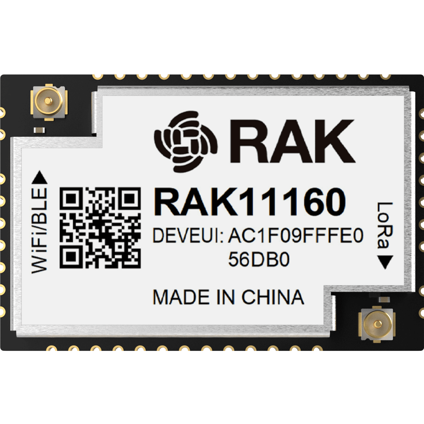 Dual-Core Module for LoRaWAN® con WiFi & BLE RAK11160