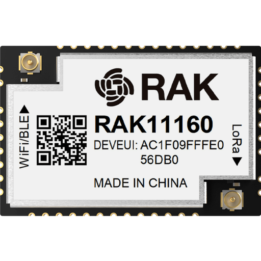 Dual-Core Module for LoRaWAN® con WiFi & BLE RAK11160