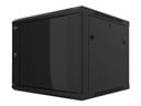 NEXXT Rack 6U Fijo de Pared 600x450mm. 1 Ventilador