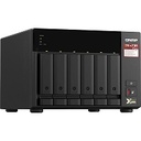 QNAP TS-673A NAS Torre Ryzen Embedded V1500B 8 GB DDR4 0 TB QNAP Turbo System Antracita