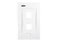 NEXXT Placa Pared 2 Puertos - Blanco