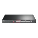 TP-Link TL-SL1226P switch No administrado Gigabit Ethernet (10/100/1000) Energía sobre Ethernet (PoE) 1U Gris