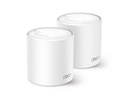 TP-Link Deco X50 (2-pack) Doble banda (2,4 GHz / 5 GHz) Wi-Fi 6 (802.11ax) Blanco 3 Interno