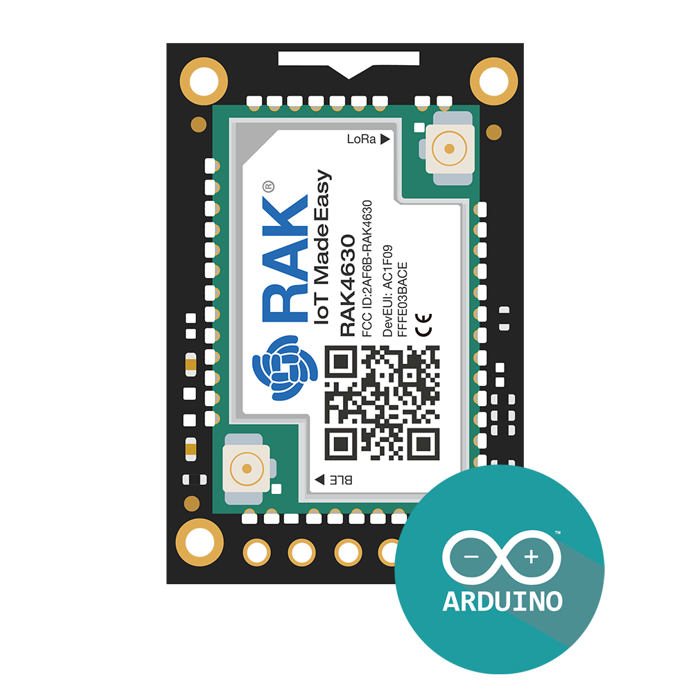 Nordic nRF52840 BLE Core Module for LoRaWAN® SX1262 RAK4631 (AU915)