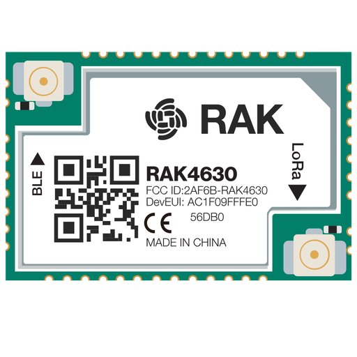 RAK4630 nRF52840 SX1262 — Módulo LoRa Bluetooth for LoRaWAN®