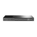 TP-LINK Switch administrado JetStream 24 pto SFP L2+ con 4 ranuras 10GE SFP+