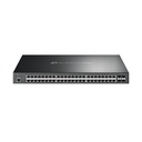 TP-Link Omada SG3452P switch Gestionado L2/L3 Gigabit Ethernet (10/100/1000) Energía sobre Ethernet (PoE) 1U Negro