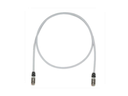 Panduit PanNet Patch Cord CAT6A F/UTP LSZH 28AWG 1.0m Gris