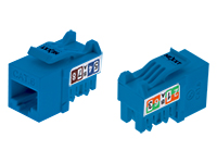 NEXXT Keystone Jack Cat6 Sin Blindaje 110 Type Azul