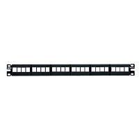 Panduit Netkey Placa vacia 24 puertos Keystone UTP