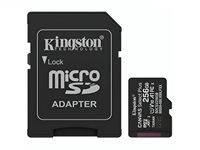Kingston Tarjeta de Memoria 256GB microSD Canvas Selec