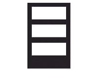 Notifier Panels - NTF DR-C4 Puerta con Cerradura de 3 Filas