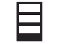 Notifier Panels - NTF DR-C4 Puerta con Cerradura de 3 Filas