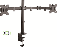 Klip Xtreme Accessories - Klip Xtreme Soporte 2 Monitores 13