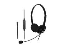 Xtech Conf wired USB-C headset with mic in line cont XTH-245