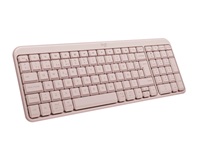 Logitech Teclado Bluetooth K250 Rosado Espa¤ol