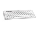 Logitech Teclado inalambrico Pebble Keys 2 K380s Blanco Esp