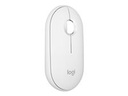Logitech Mouse Bluetooth Pebble Mouse 2 M350s Blanco
