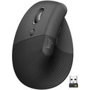 Logitech Mouse Inalambrico Lift Vertical Zurdo Grafito