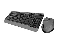 Klip Xtreme Mouse - Klip Xtreme Combo Teclado Mouse inalambr