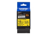 Brother TZES631 Black on yellow