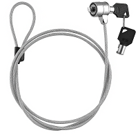 Xtech Security - Xtech Candado de Notebook c/Llave 1,8m Ranu