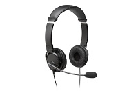 Kensington K97603WW auricular y casco Auriculares Alámbrico Diadema Llamadas/Música Negro