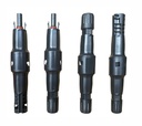 Portafusible en linea MC4 para fusibles 10x85mm 1500VDC Aite Fuse