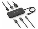 Kensington Replicador de puertos portátil 4K individual USB-C SD1650P con 100 W de alimentación Pass-Through