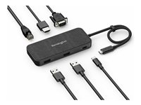 Kensington Replicador de puertos portátil 4K individual USB-C SD1650P con 100 W de alimentación Pass-Through