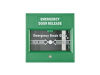HIK Boton de emergencia - ruptura de vidrio - verde