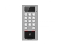 HIK Control de Acceso IP65 IK09 Videoportero QR-PIN-Camara