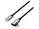 Xtech Cable - Xtech USB-C 2.0m to m cable with right-angle 3