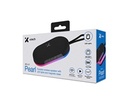 Xtech portable Spkr BT Pearl 5W TWS Blck w/LED lighs XTS-607