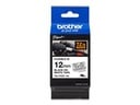 Brother Cinta ID Flexibles negro sobre blanco 12 mm Sumin
