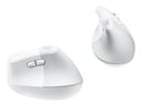 Logitech Mouse Inalambrico Lift Vertical Blanco