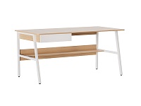 Xtech Desk Sgl Lvl w/Drawer/shelf XTF-CD207