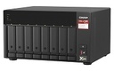 QNAP TS-873A NAS Torre Ryzen Embedded V1500B 8 GB DDR4 0 TB QNAP Turbo System Antracita