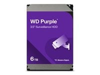 WD Disco Duro interno 6TB Purple 256mb 5400rpm videovigilanc