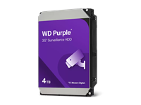 WD Disco Duro interno 4TB Purple 128mb 5400rpm videovigilanc