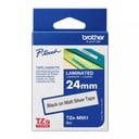 Brother TZe-M951 cinta para impresora de etiquetas Negro sobre plata