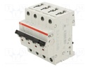 Interruptor Automático 230/400VAC 25A 4 polos curva C 6kA ABB 2CDS254001R0254