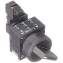 Interruptor Selector Rotatorio 2 Posiciones Maneta Estándar Negro Retención Siemens 3SB3201-2KA11