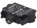 Módulo LED con LED integrado 24VAC/DC, blanco, terminal de resorte Siemens 3SU1401-1BB60-3AA0
