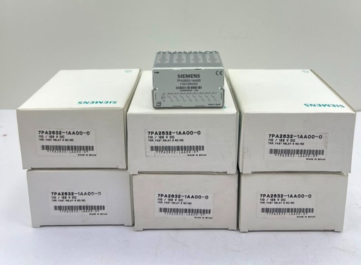 Relé de Disparo Rápido 110/125 V DC Siemens 7PA2632-1AA00-0