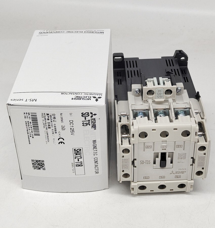 Contactor DC 2a2b Mitsubishi Electric SD-T35 DC125V SD-T21/SD-T35/S-N25/S-N35